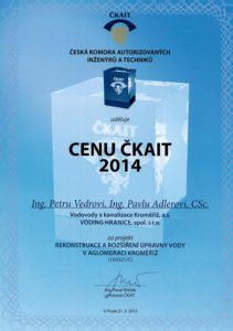 Cena ČKAIT 2014